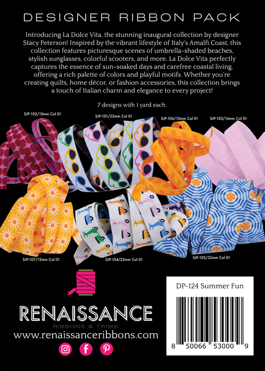La Dolce Vita Summer Fun – Designer Ribbon Pack