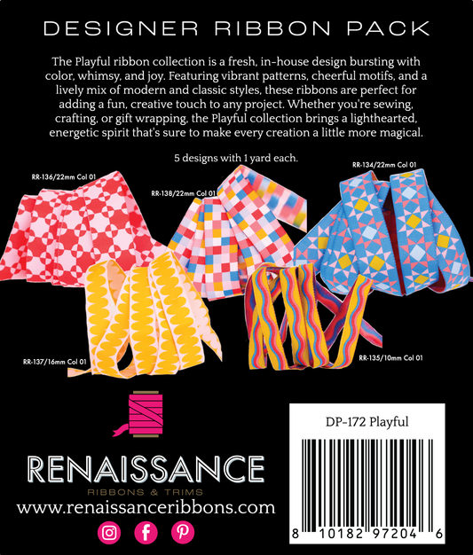 Playful Designer Ribbon Pack