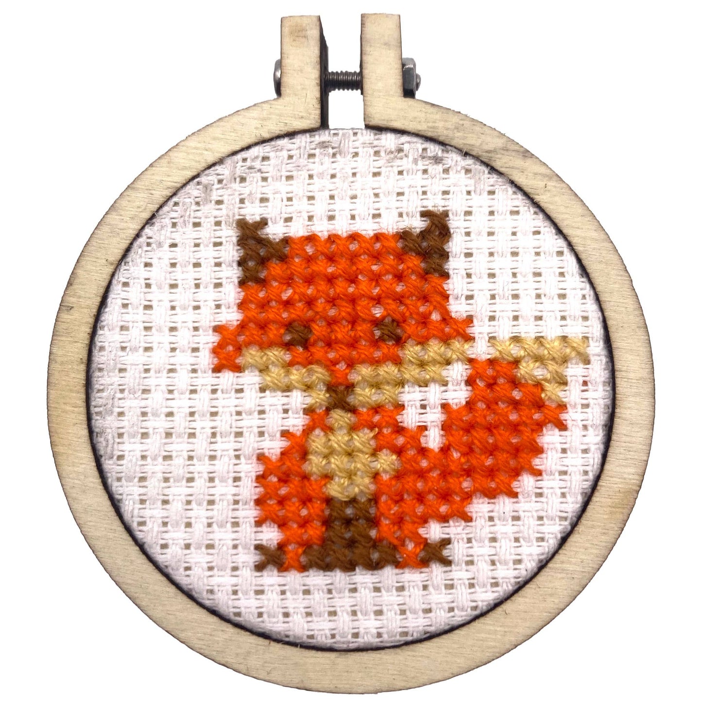 Mini Matchbox Cross Stitch Kit: For Fox Sake!
