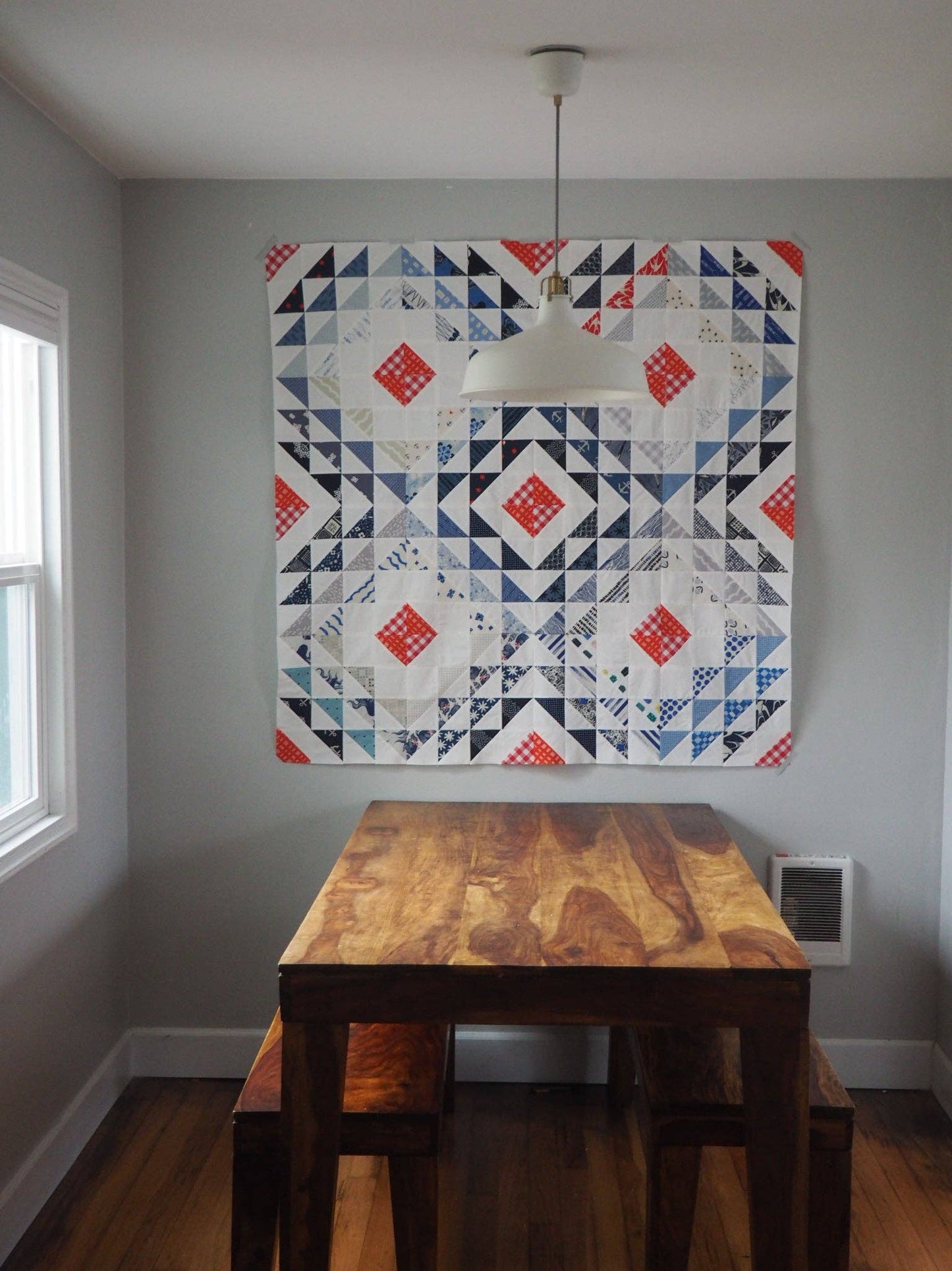 Diamond Ripples Quilt Pattern - Printed