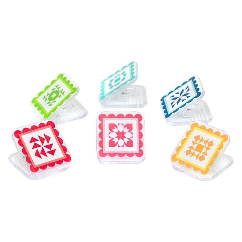 QuiltyClippies Fabric Clips by It's Sew Emma