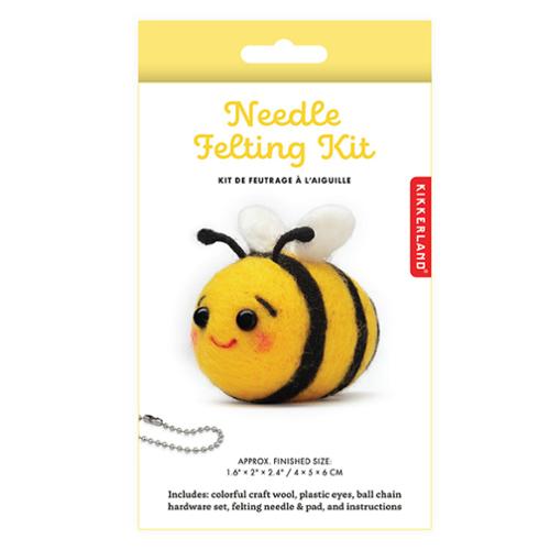 Bumble Bee Needle Felting Kit – Kikkerland
