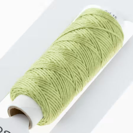 Cosmo Hidamari Sashiko Solid Thread 30 Meters Green Tea