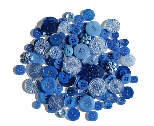 Sapphire Quartz Treasure Box β Designer Buttons by Buttons Galore & More πβ¨