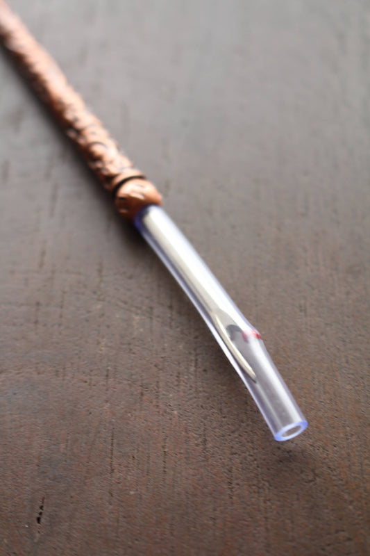 Metal Engraved Seam Rippers: Antique Copper