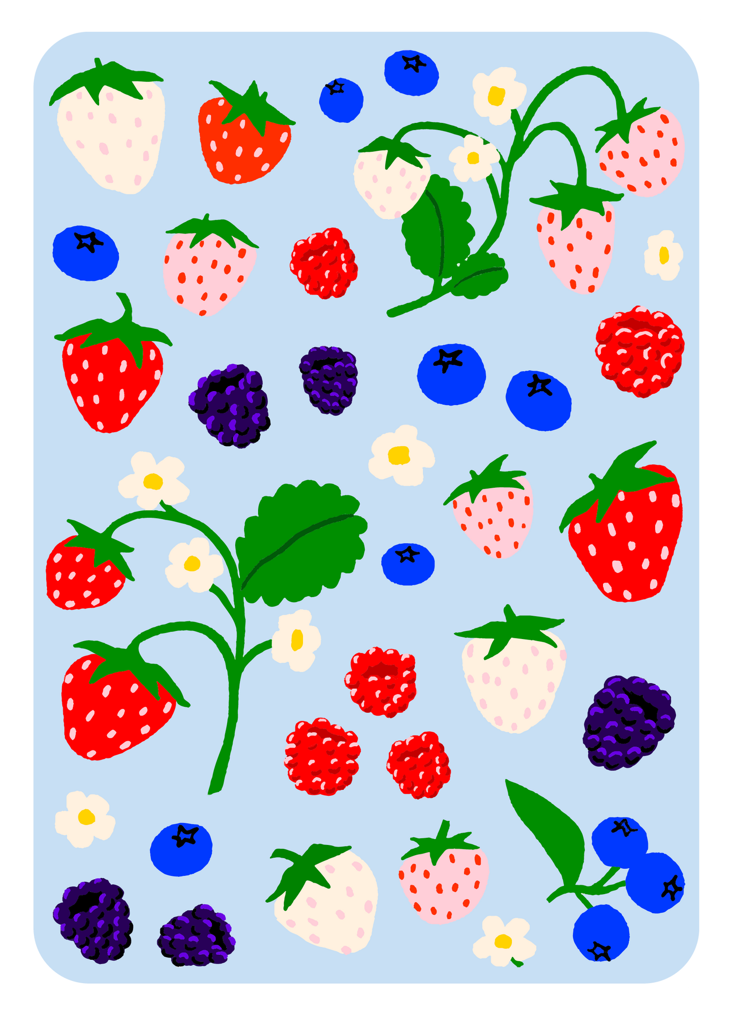 Iron On Sheet Set: Oops All Berries