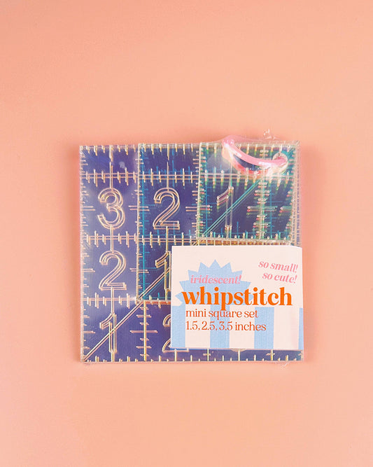 Mini Squares Set – Iridescent Quilting Rulers
