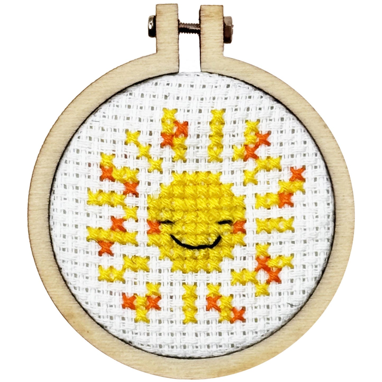 Mini Matchbox Cross Stitch Kit: You are my Sunshine