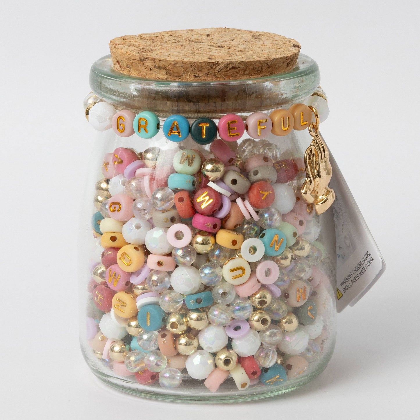 Grateful DIY Letter Bead Bracelet Kit