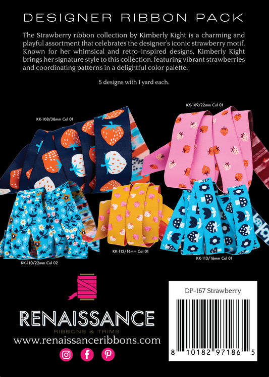 Strawberry Ribbon Collection β Designer Pack by Kimberly Kight π