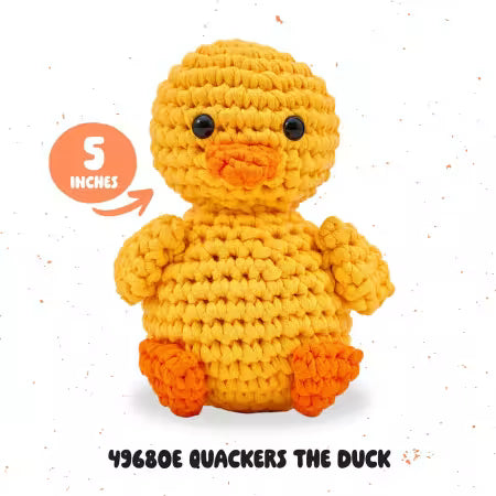 Bucilla Amigurumi Crochet Kit - Quackers the Duck