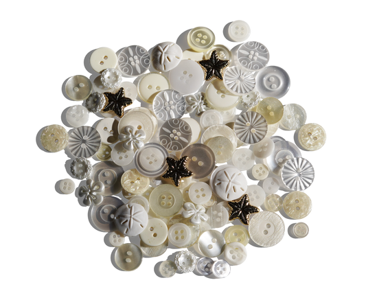Sea Salt Treasure Box β Designer Buttons by Buttons Galore & More πβ¨