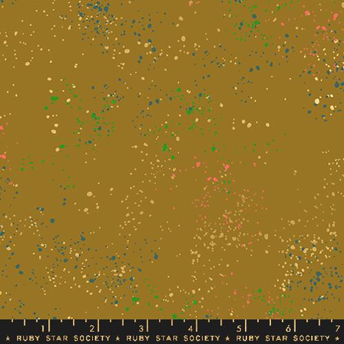 Speckled Metallic Suede Yardage by Rashida Coleman-Hale for Ruby Star Society