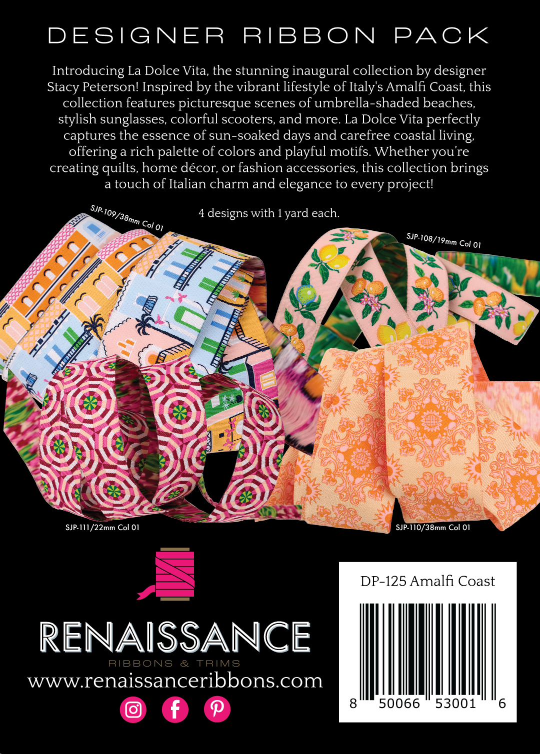 La Dolce Vita Amalfi Coast – Designer Ribbon Pack