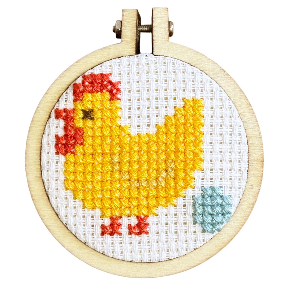 You're A Cracking Good Friend Mini Matchbox Cross Stitch Kit