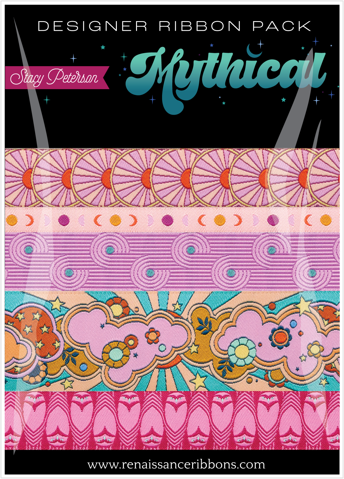 Ribbon Pack: Mythical Collection by Stacy Peterson – Exclusively at FreeSpirit Fabrics!