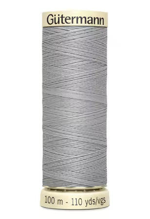 Gütermann Sew-All Polyester Thread – Mist Gray (100m / 110 yds)