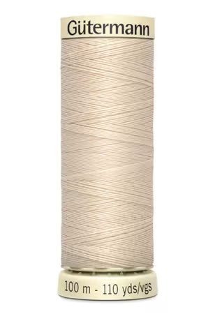 Gütermann Sew-All Polyester Thread – Bone (100m / 110 yds)