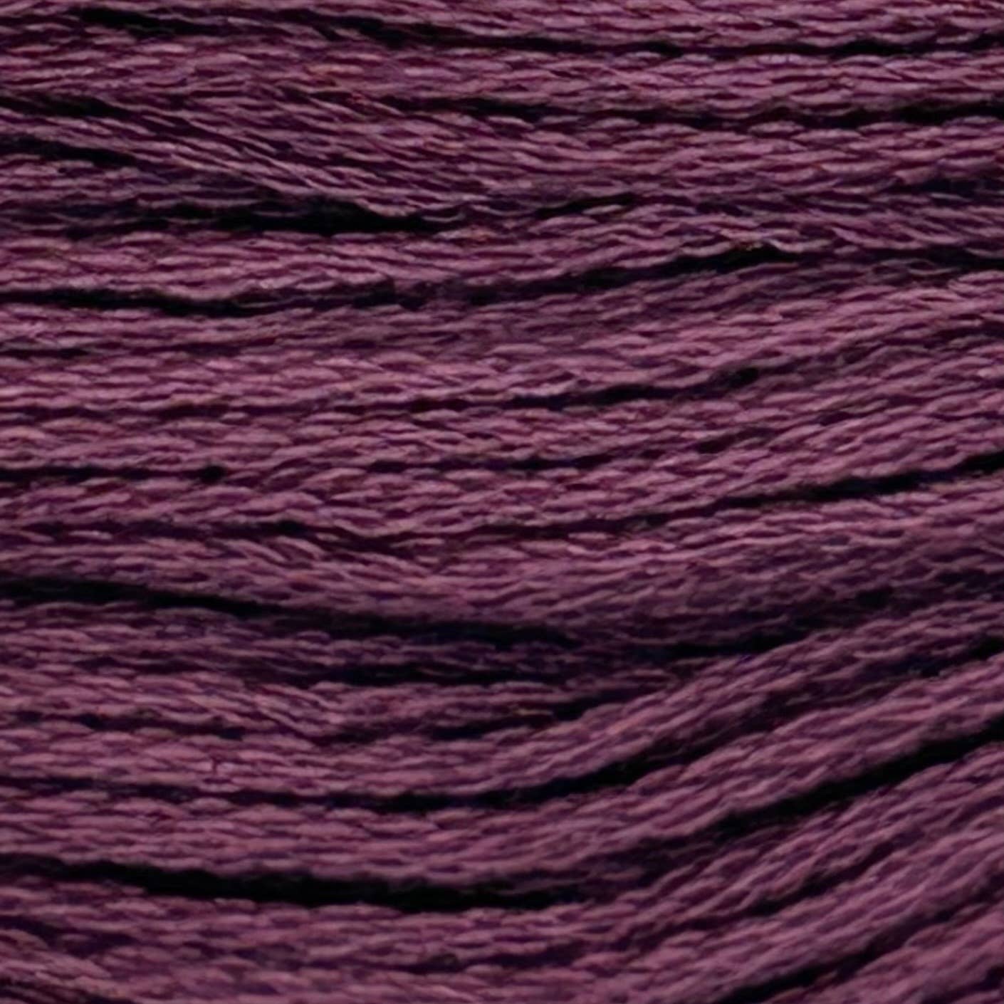OTF Threads™ Solid 6 Strand Embroidery Floss: 873 Dark Lilac