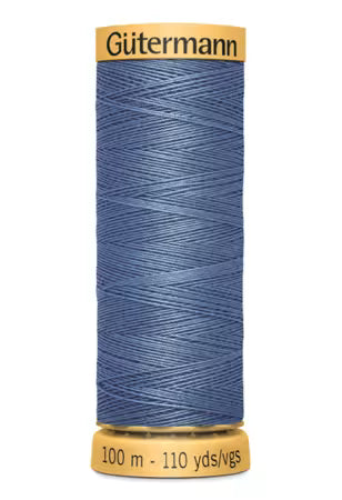 Gütermann Cotton 50 Thread – Solid Dark Blue Sky | 100m