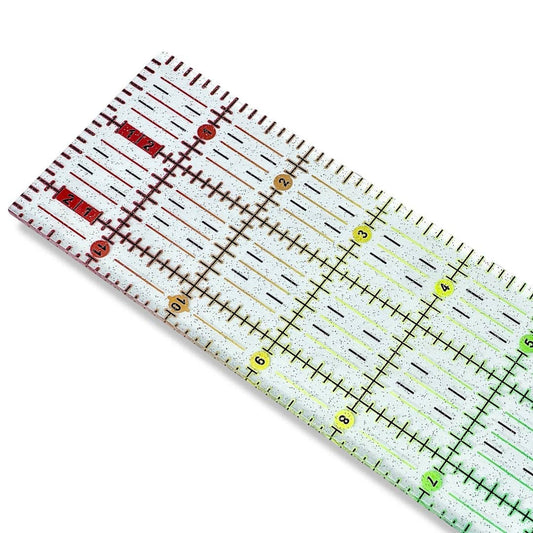 Rainbow Gradient | Glitter - 12" x 2.5” Ruler