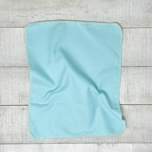 Organic Reusable Paper Towels - Arctic Blue