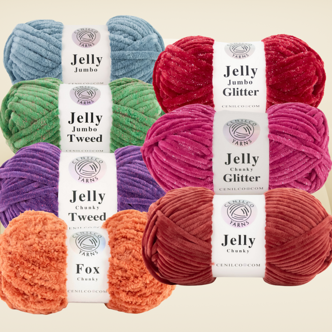 Jelly Chunky Chenille Yarn – Super Soft, Super Bulky Velvet Yarn 🧶✨: 100-40 LIGHT PINK