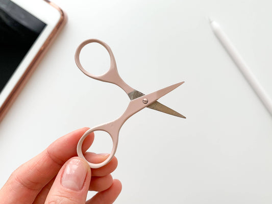 Tiny Matte Scissors – Blush