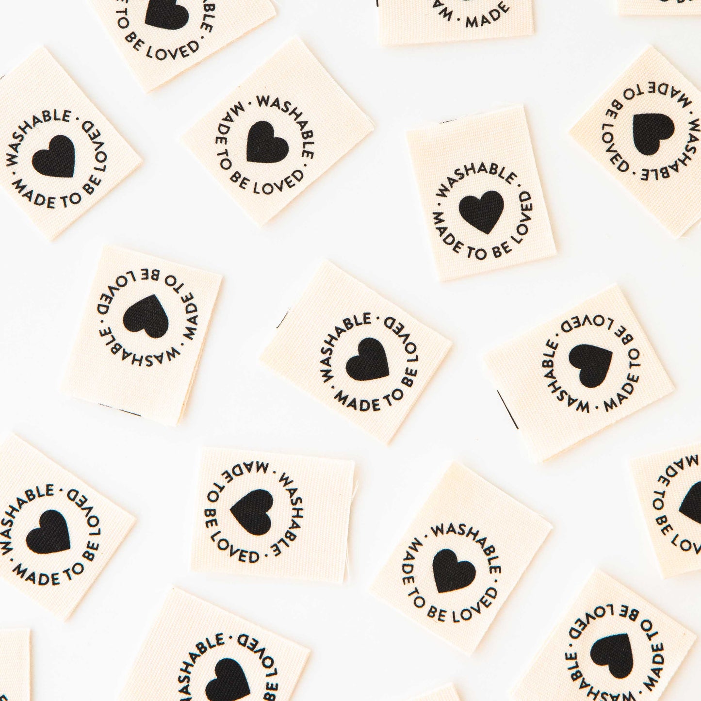 Sewing Woven Labels: Washable Made to be loved