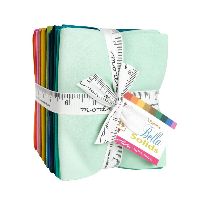 Moda - Bella Solids 25 fat Quarter bundle