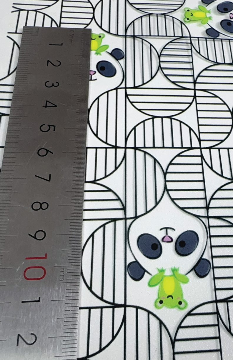 Clear TPU Vinyl: Panda + Frog