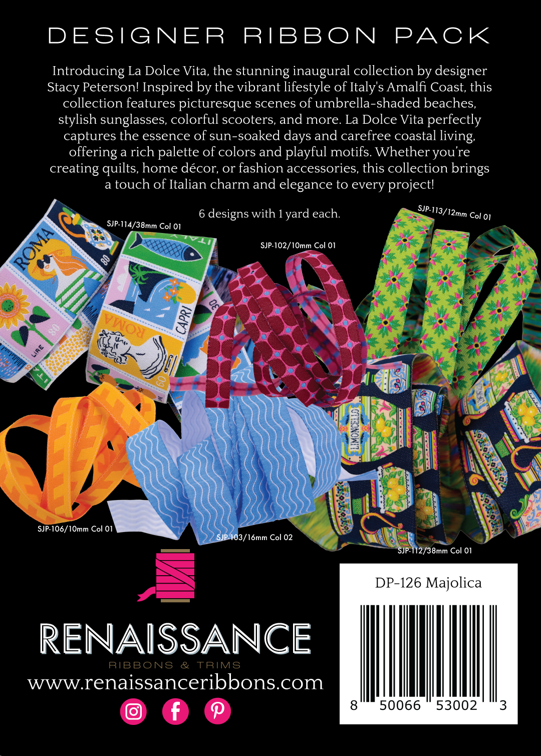 La Dolce Vita Amalfi Coast – Designer Ribbon Pack