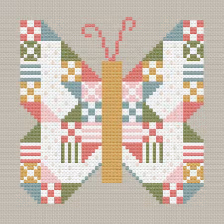 Butterfly Patch – Cross Stitch Pattern