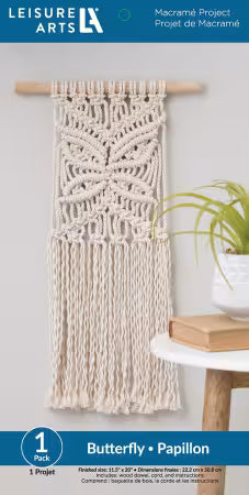 Macramé Butterfly Kit