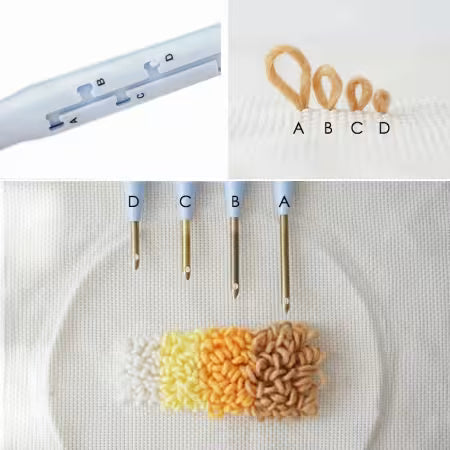 Kit Punch Needle Sunset