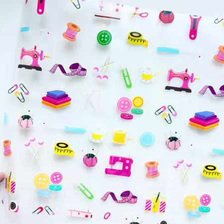 Sewing Notions Clear TPU Vinyl | Bag Making Vinyl 12" x 52" | Sew HungryHippie
