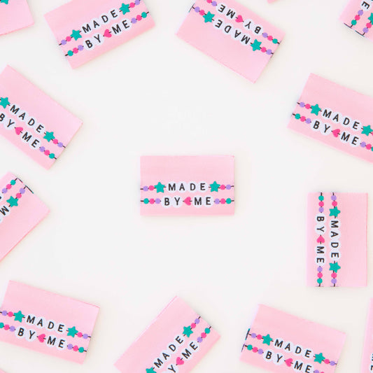 Sewing Woven Labels: Made by Me Friendship Bracelet