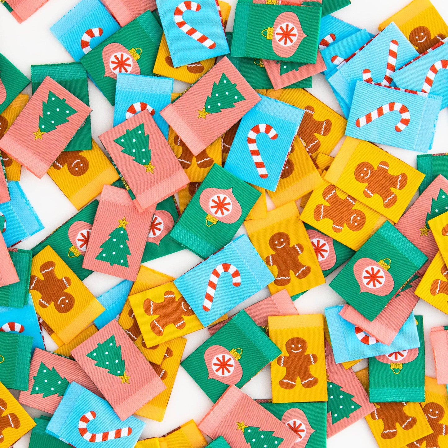 Christmas Holiday Stocking Stuffer - Sewing Woven Quilt and Garment Labels