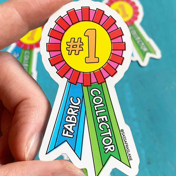 Fabric Collector Award Sticker