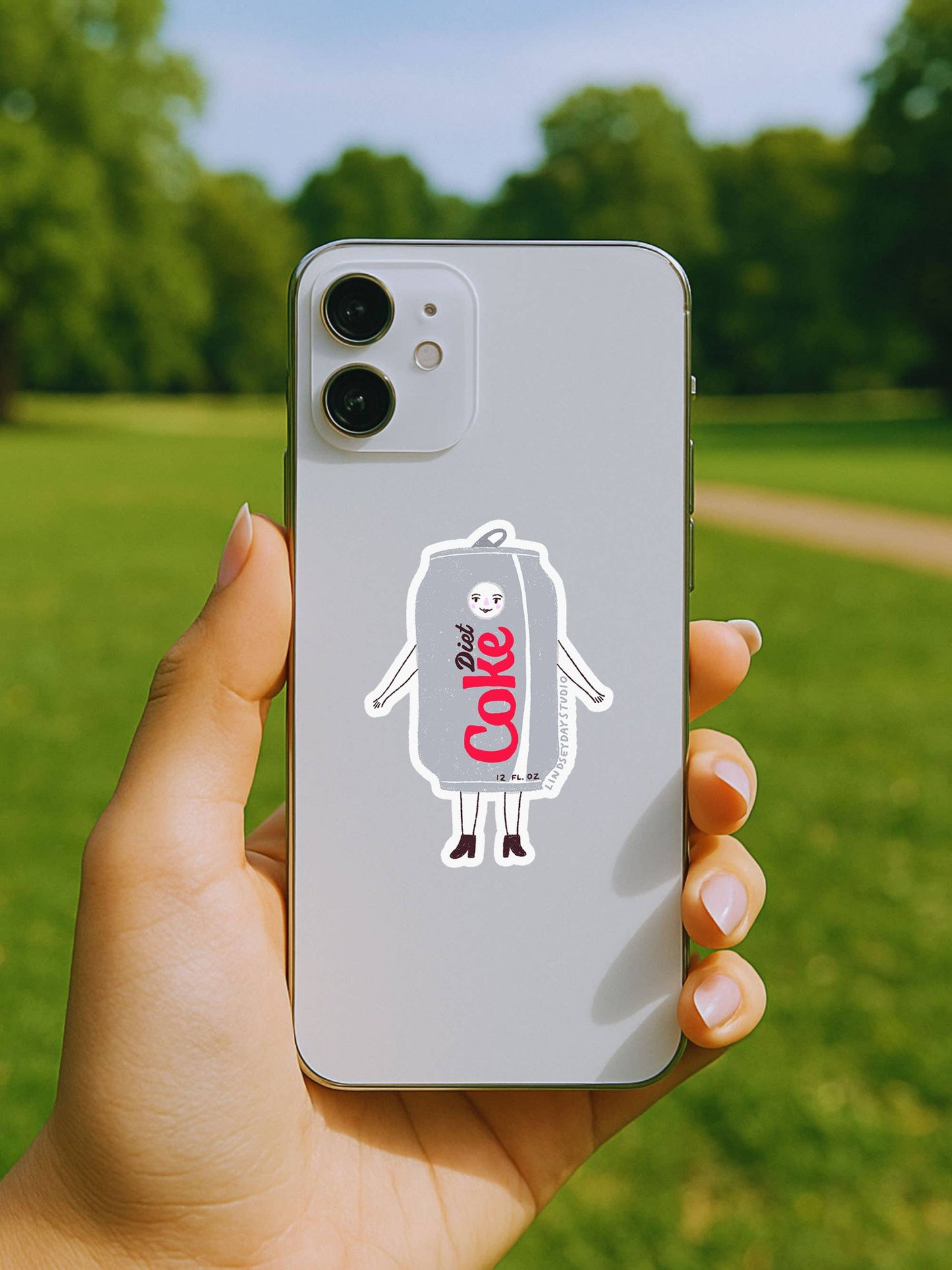 Diet Coke Deanne Vinyl Sticker