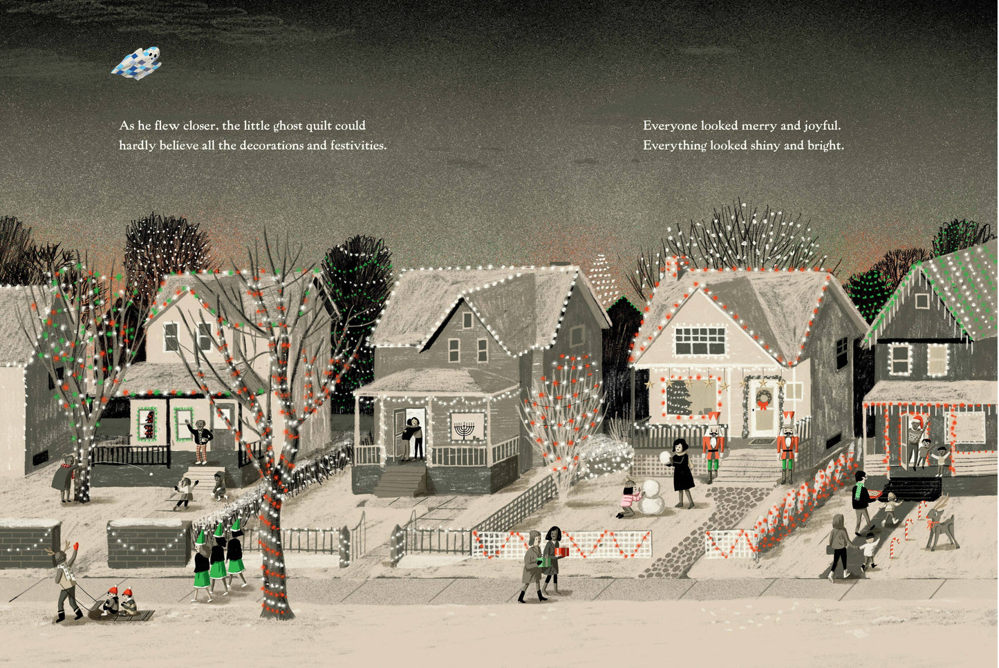 The Little Ghost Quilt's Winter Surprise (Book)