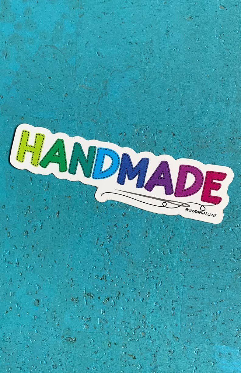Handmade Sticker – Sew Mine