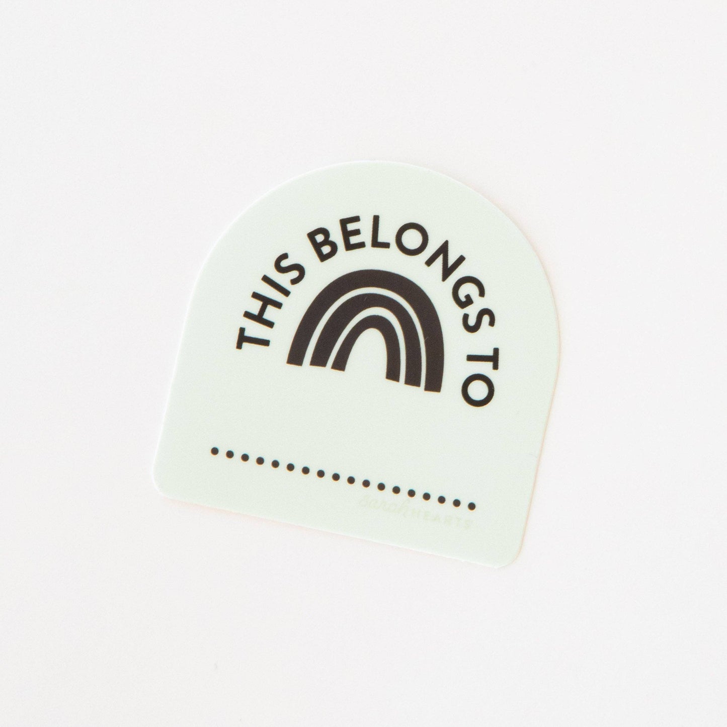 This Belongs To Sticker Sticker