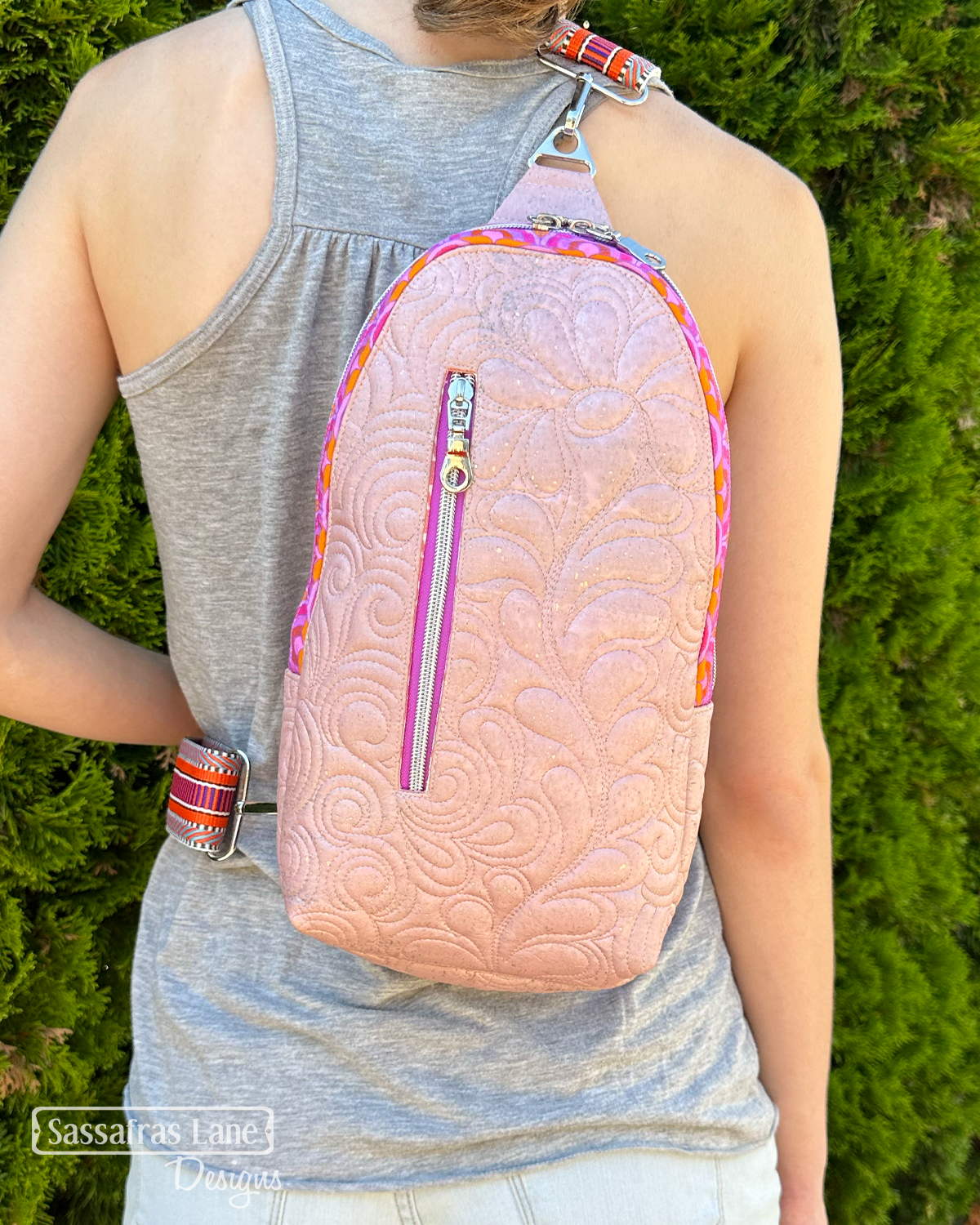 SweetPea Sling Bag Pattern: Printed