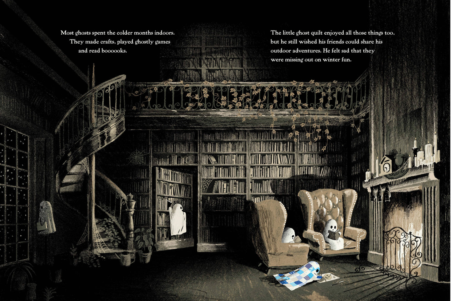 The Little Ghost Quilt's Winter Surprise (Book)