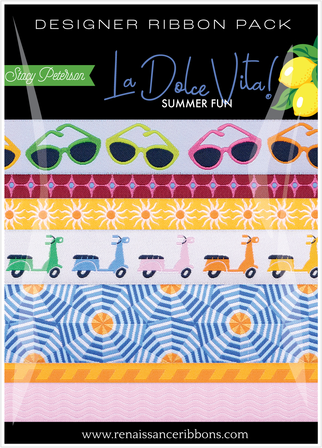 La Dolce Vita Summer Fun – Designer Ribbon Pack