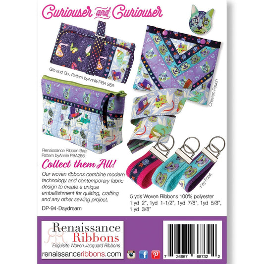 Tula Pink - Curiouser & Curiouser Ribbon Pack – Day Dream (5 yds Total)