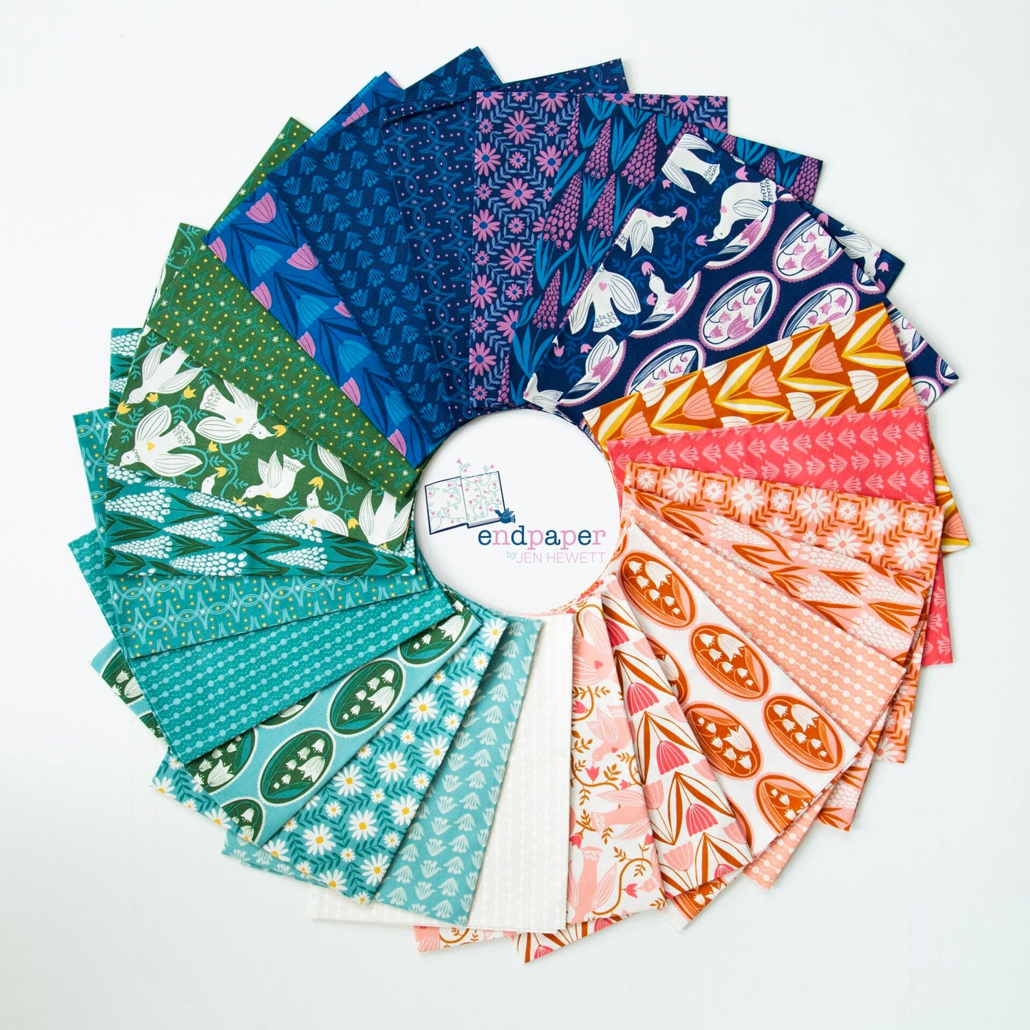 Endpaper Jelly Roll® – by Jen Hewett