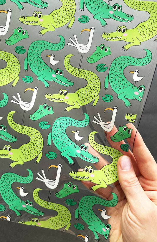 Clear TPU Vinyl: Chomp Chomp