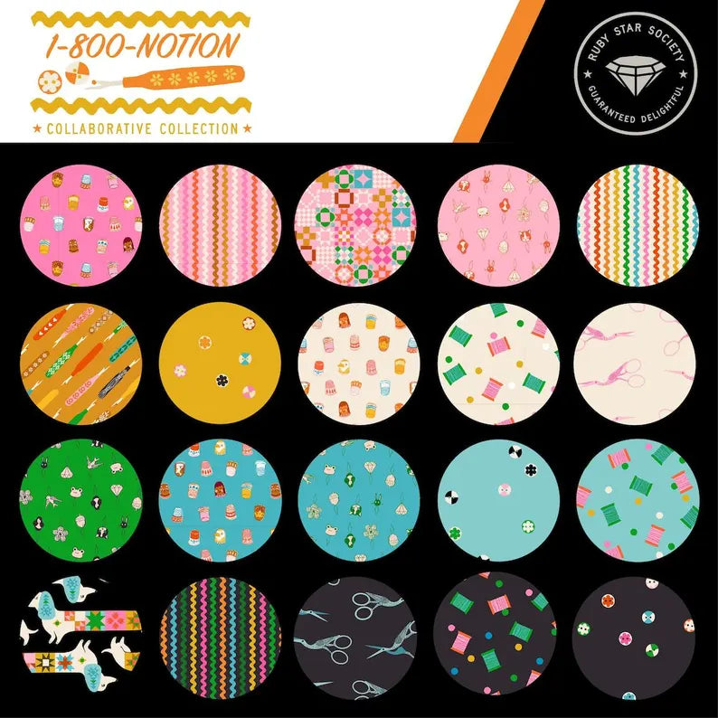 PREORDER: Ruby Star Society – 1-800-Notions Fat Quarter Bundle (ETA July 2026)